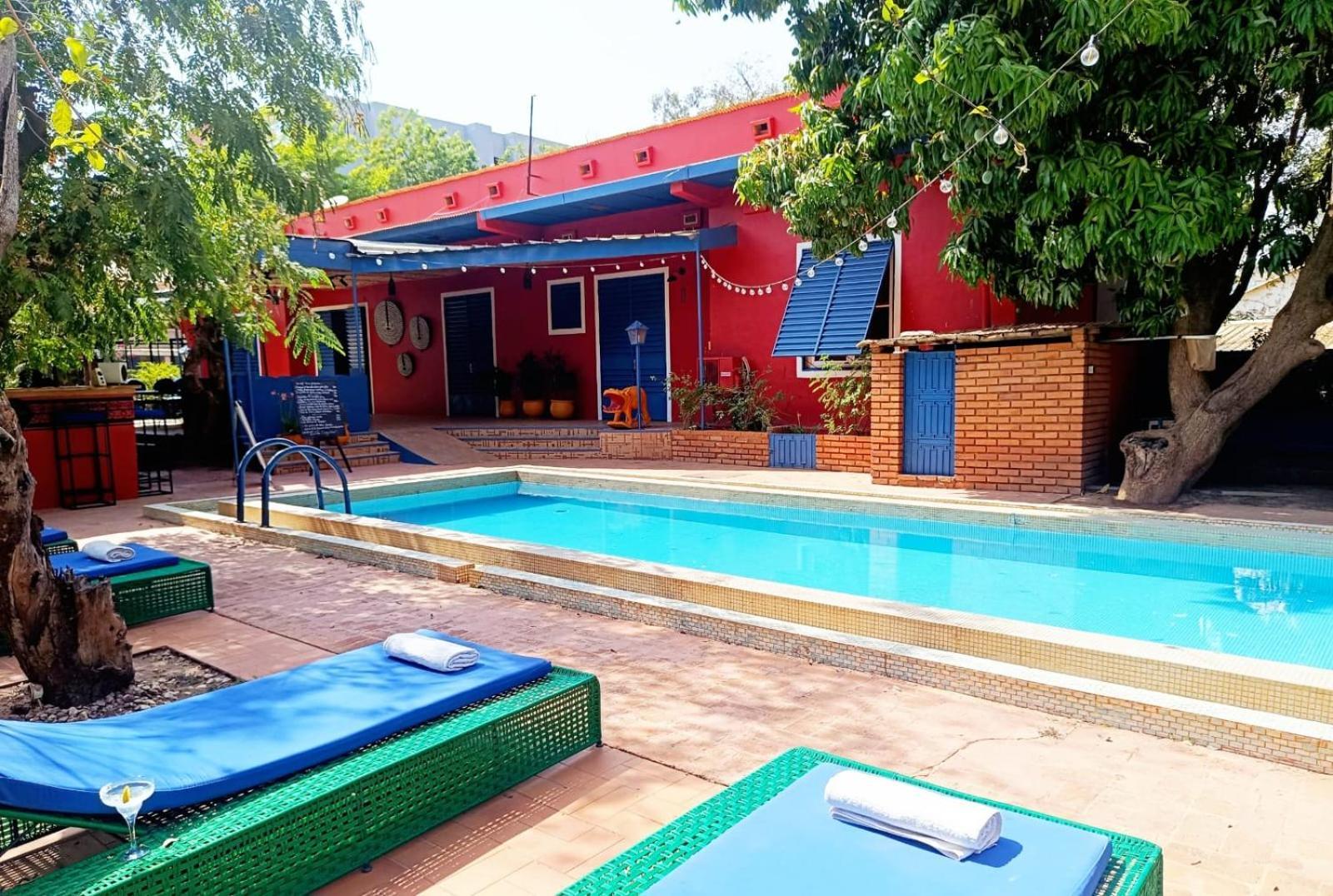 Hotel Les Palmiers Ouagadougou Exterior photo
